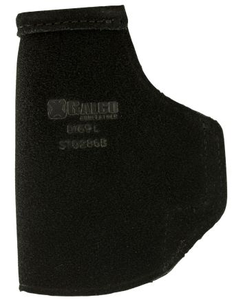 Galco STO286B Stow-N-GoIWB Black Leather Belt Clip Fits Glock 26 Gen3-5/27 Gen3-5/33 Right Hand