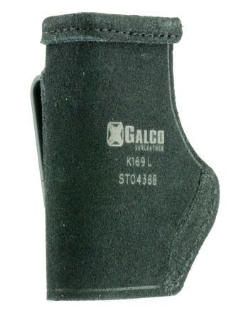 Galco STO436B Stow-N-GoIWB Black Leather Belt Clip Fits Ruger LCP/Diamondback DB Right Hand