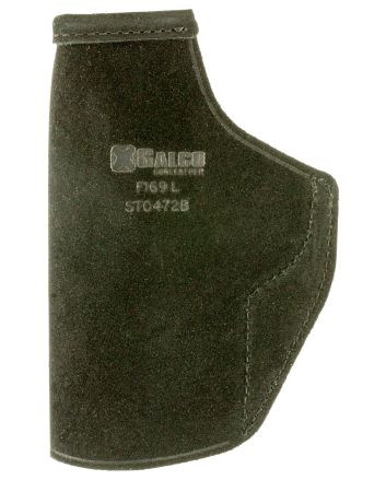 Galco STO472B Stow-N-GoIWB Black Leather Belt Clip Fits S&amp;W M&amp;P/S&amp;W M&amp;P 2.0 Compact Right Hand