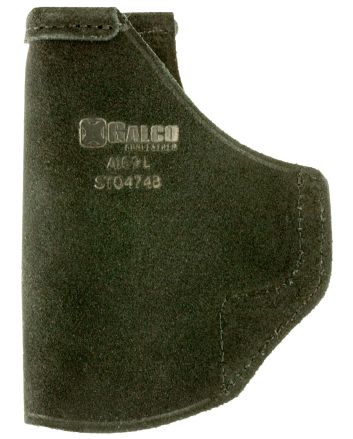 Galco STO474B Stow-N-GoIWB Black Leather Belt Clip Fits S&amp;W M&amp;P Compact/S&amp;W M&amp;P 2.0 Subcompact/Savage Stance Right Hand