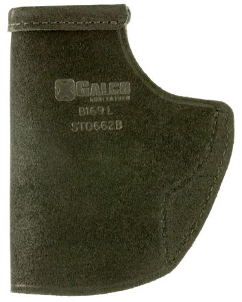 Galco STO662B Stow-N-GoIWB Black Leather Belt Clip Fits Springfield XDS Right Hand