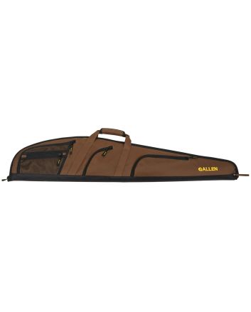 Allen 99452 Daytona Shotgun Case 52" Mocha Brown Endura w/ Black Trim Adjustable Sling, 4 Pockets &amp; Easy Clean Lining