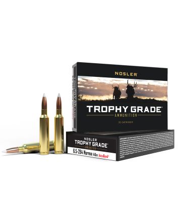 Nosler 60040 Trophy Grade6.5x284Norma 140gr Nosler AccuBond 20 Per Box/10 Case