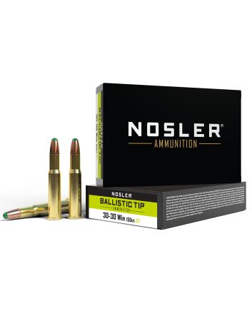 Nosler 40065 Ballistic Tip30-30Win 150gr Round Nose Ballistic Tip 20 Per Box/10 Case