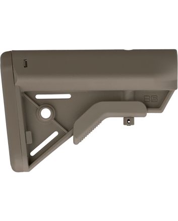 B5 Systems BRV1085 BravoFlat Dark Earth Synthetic for AR-Platform with Mil-Spec Receiver Extension (Tube Not Included)