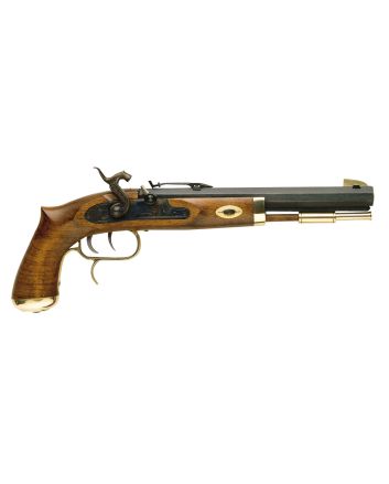 Traditions P1100 TrapperSAO 50 Cal #11 Percussion 9.75" 1rd Blued Frame &amp; Barrel Hardwood Grip