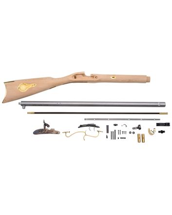 Traditions KRC52408 St. Louis Hawken Rifle Kit 50 Cal 28" Sidelock Action