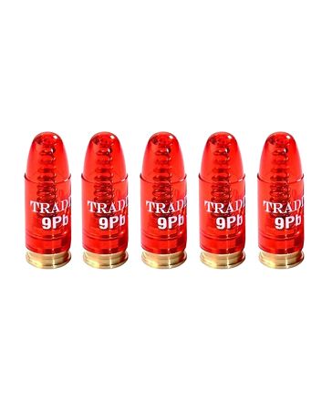 Traditions ASM9 Snap Caps Handgun 9mm Plastic w/Brass Base 5/Pack