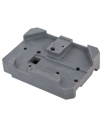 Wheeler 156945 Armorer's Bench Block Gray Plastic Rifle AR Platform