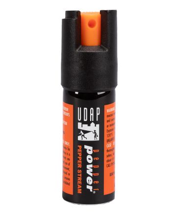 UDAP 2VC Pepper Spray Stream 11g OC Pepper Range 10 ft .4 oz