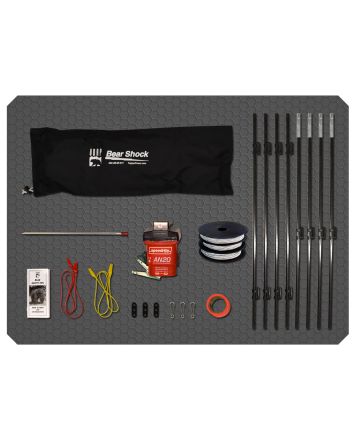 UDAP BEF Bear Shock Electric Fence 6" x 20" 3.7 lbs 110 ft Black