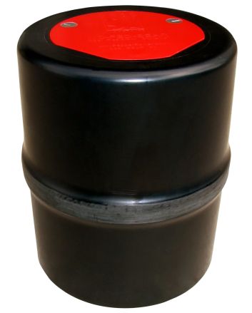 UDAP BRC No-Fed-Bear Food Container Black Polymer