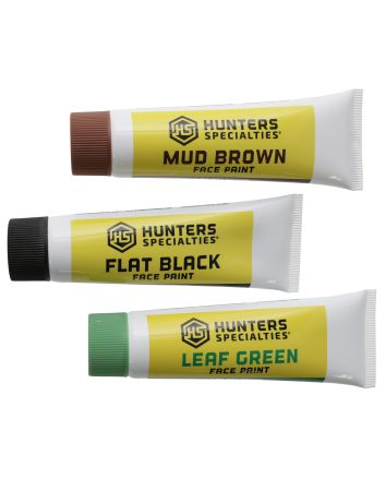 Hunters Specialties 00268 Woodland Camo Creme Makeup Kit 3 Tubes