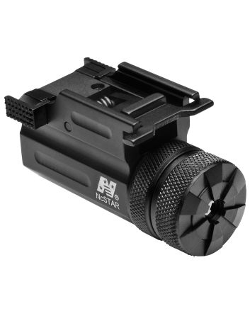 NcStar AQPTLMG Compact Green Laser with QR Weaver MountBlack Anodized