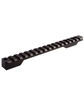 Talley PLM252150 Picatinny RailBlack Anodized Aluminum Howa 1500 Long Action 20 MOA