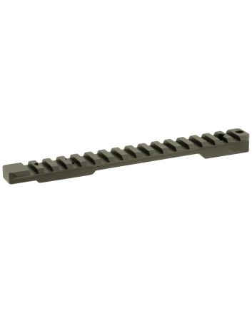 Talley PLM252700 Remington 700 Picatinny RailBlack Anodized Long Action 20 MOA