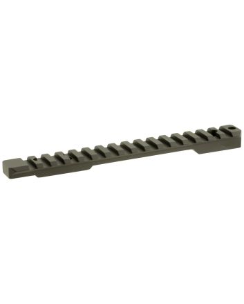 Talley PSO25X700 Remington 700 Picatinny RailBlack Anodized Short Action 0 MOA