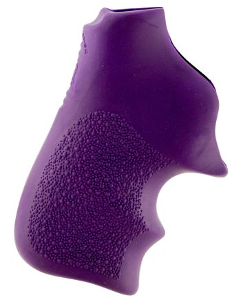 Hogue 78026 TamerCushion Purple Rubber Grip with Finger Grooves for Ruger LCR, LCRx