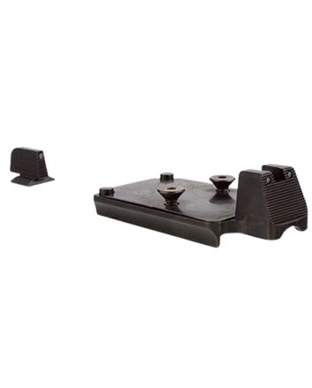 Trijicon 600757 Bright &amp; Tough Night SightsGreen/Tritium Black Outline Front Sight-Green Tritium Black Outline Rear Sight RMR/SRO 1911/2011