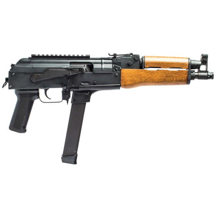 Century Arms HG3736N Draco NAK9 9mm Luger 33+1 11.14" Barrel, Stamped Receiver, Picatinny Optics Rail, Polymer Grip, Includes 1 Magazine, (Glock 17 & 19 Magazine Compatible)