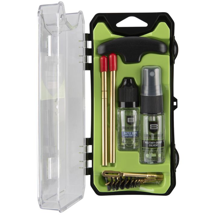Breakthrough Clean BTECC4445 Vision Series Cleaning Kit 44 Cal & 45 Cal Pistol/10 Pieces Multi-Color