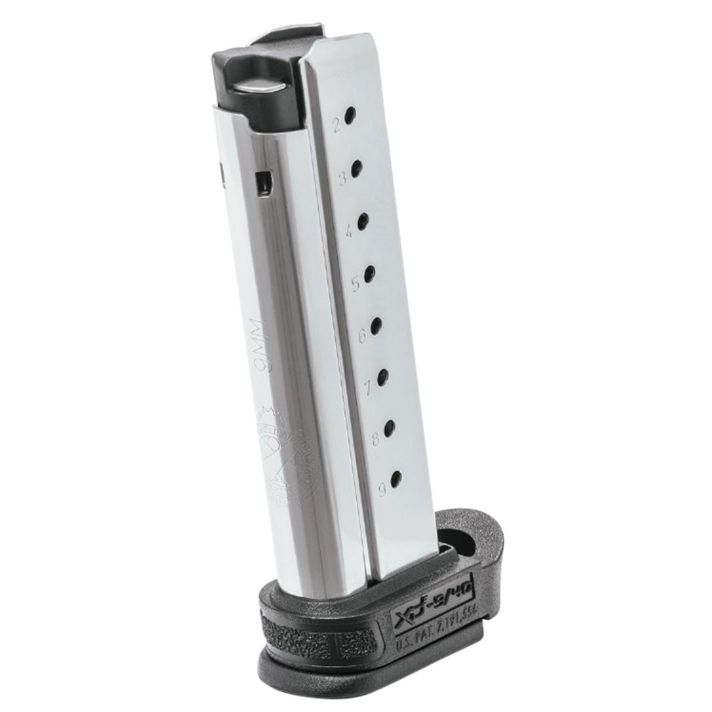 Springfield Armory XDE09091 XD-E9rd Detachable w/Extended Sleeve 9mm Luger Stainless Steel