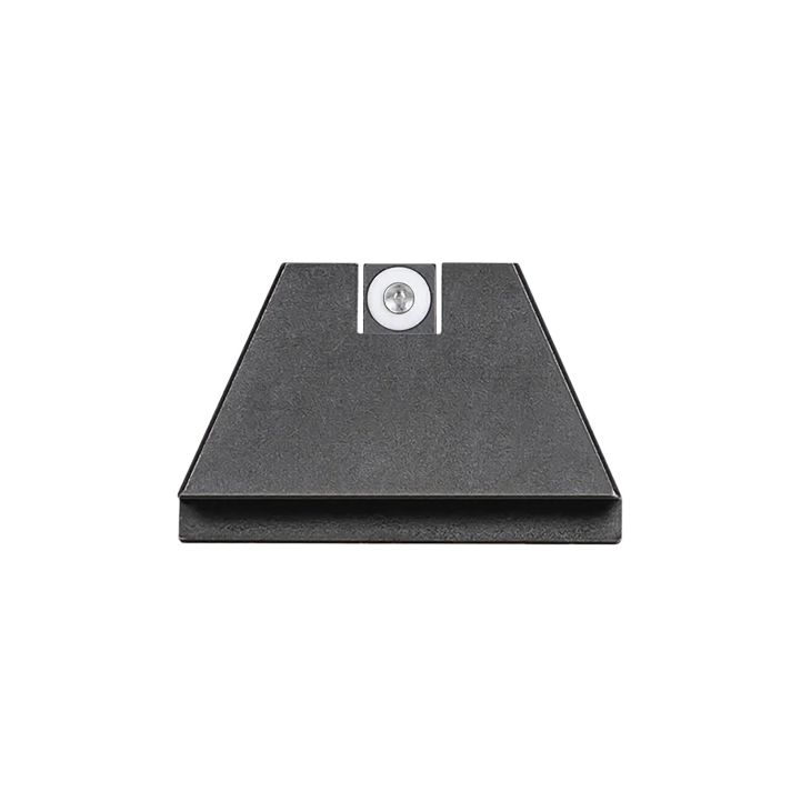 Night Fision GLK004013WGZ Suppressor Height Sights For GlockGreen Tritium White Outline Front Sight-Black/Blank Rear Sight Glock 17/17L/19