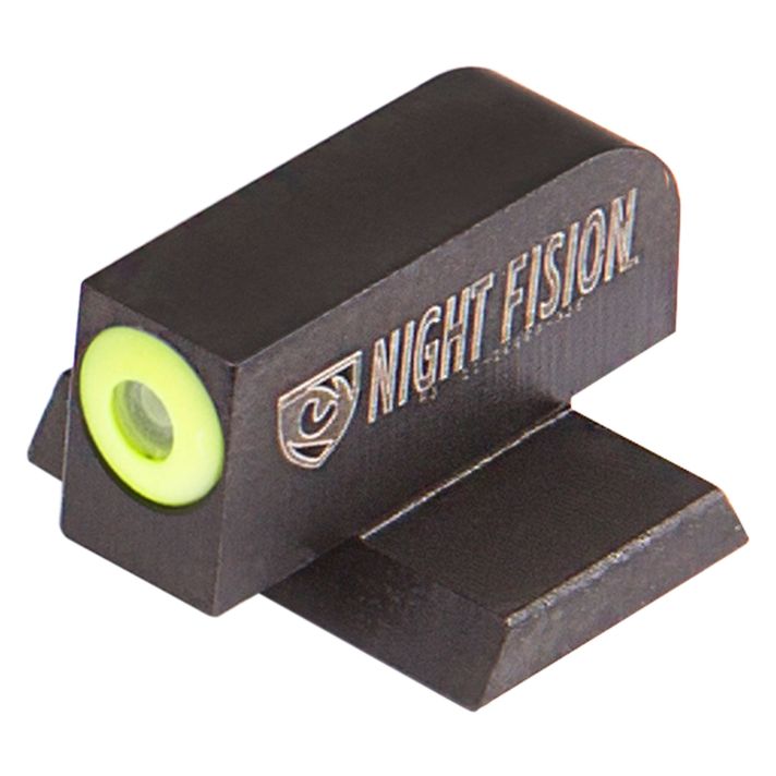 Night Fision CNK025001YGX Tritium Night Sights for CanikGreen Tritium Yellow Outline Front Sight TP9SF/TP9SF Elite/SP9SA Mod 2