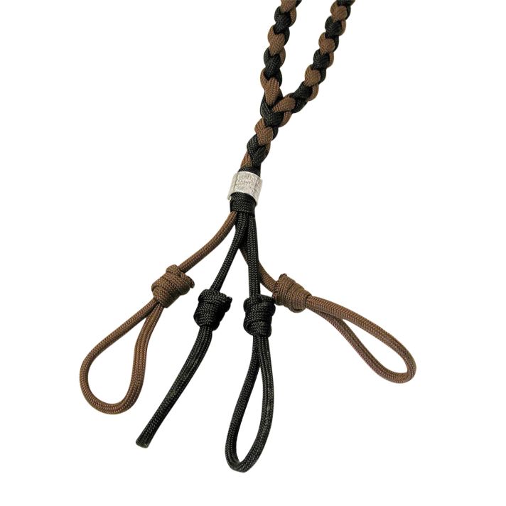Haydel's Game Calls DL98 Deluxe4 Call Lanyard, Camo Paracord