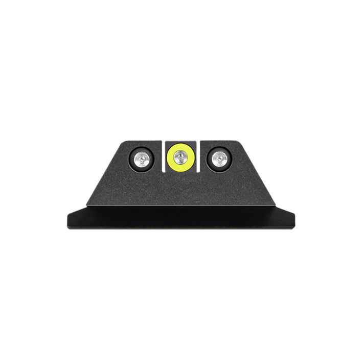 Night Fision SAW201003YGZ Tritium Night Sights for Smith & WessonGreen Tritium Yellow Outline Front Sight-Green Tritium Black Outline Rear Sight M&P/M&P M2.0