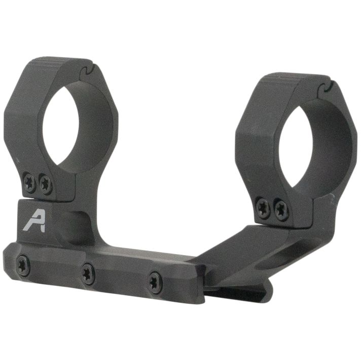 Aero Precision APRA210100 Ultralight Scope Mount/Ring Combo Black Anodized Aluminum, 1" Tube Fits AR-15, 1913 Picatinny Rail Mount