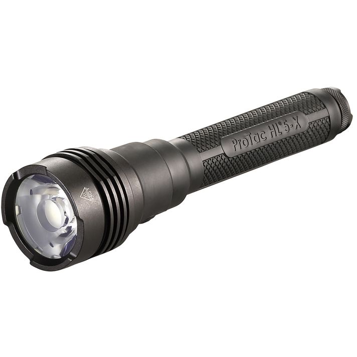 Streamlight 88074 ProTac HL 5-X FlashlightBlack Anodized 250/1000/2500/3500 Lumens White LED