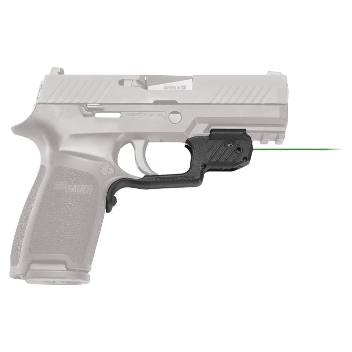 Crimson Trace 0177801 LG-420G Green LaserguardBlack Sig Sauer P320/M17/M18