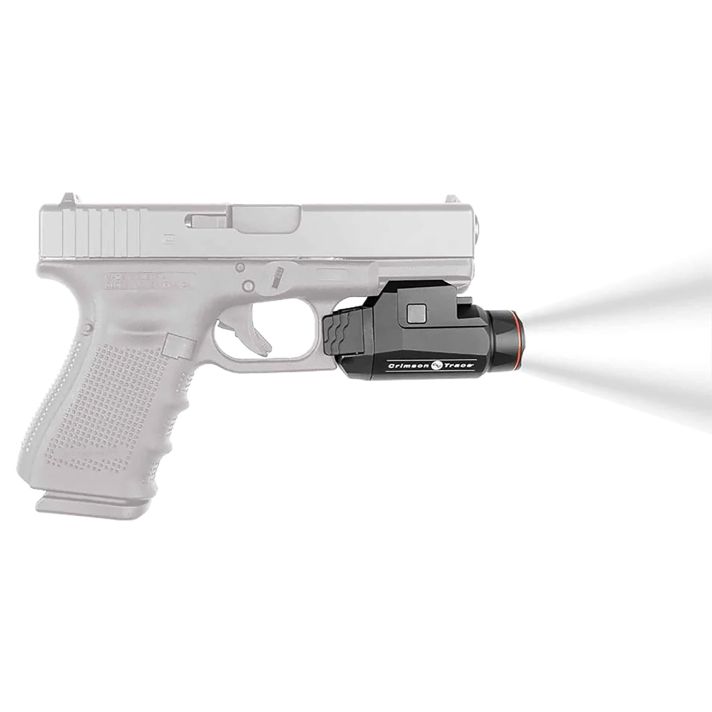 Crimson Trace 0182401 CMR-208 Universal Tactical Light Rail Master Black Anodized 110/420 Lumens White LED Light