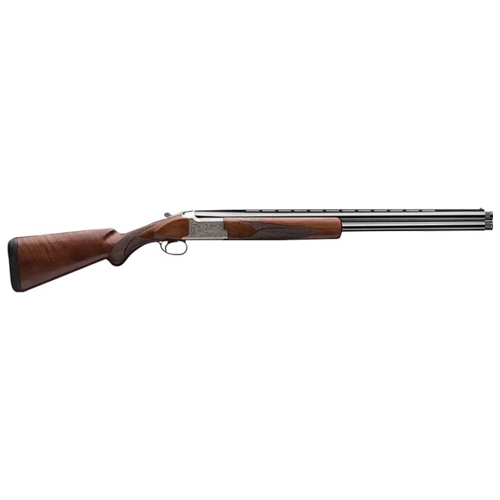Browning 018142305 Citori White Lightning 12 Gauge with 26" Polished Blued Barrel, 3" Chamber, 2rd Capacity, Silver Nitride Metal Finish & Gloss Oil Black Walnut Stock Right Hand (Full Size)