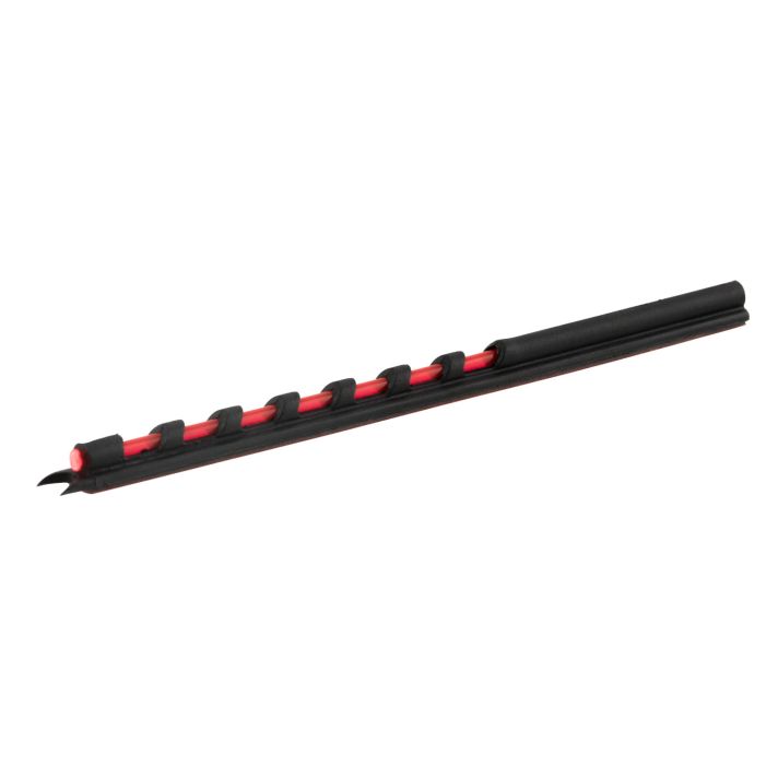 Truglo TG104R Glo-Dot Pro Shotgun w/Vent Rib Red Fiber Optic Black
