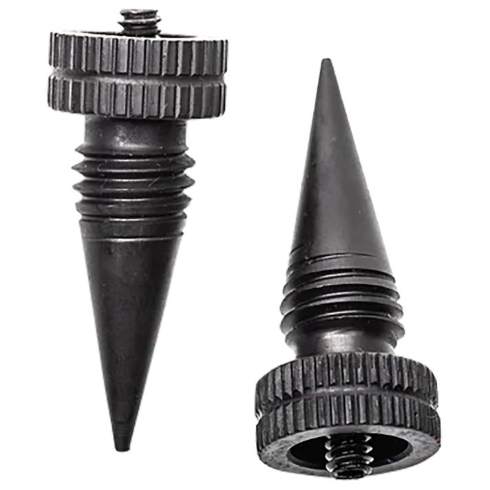 Accu-Tac LRS0200 LR-10 Set Black Oxide Aluminum with Screw On Design for Accu-Tac Bipod