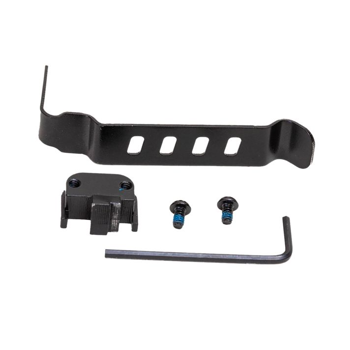 Techna Clip P320BA Conceal Carry Gun Belt Clip Fits Sig P320 Black Carbon Fiber Belt Mount