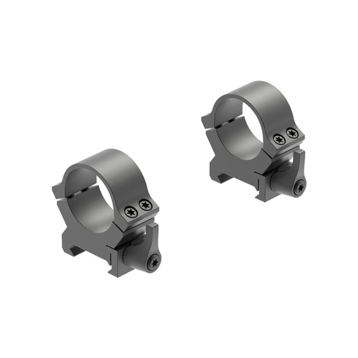Leupold 174068 QRW2 Cross-SlotMatte Black 1" Medium