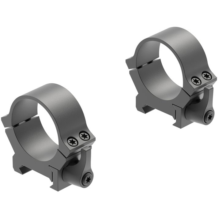 Leupold 174074 QRW2 Cross-Slot Scope Ring Set Matte Black Steel 30mm Tube Low Quick Release Picatinny/Weaver