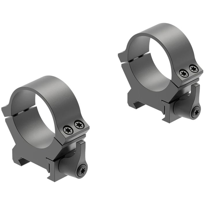Leupold 174076 QRW2 Cross-Slot Scope Ring Set Matte Black Steel 30mm Tube Medium Quick Release Picatinny/Weaver