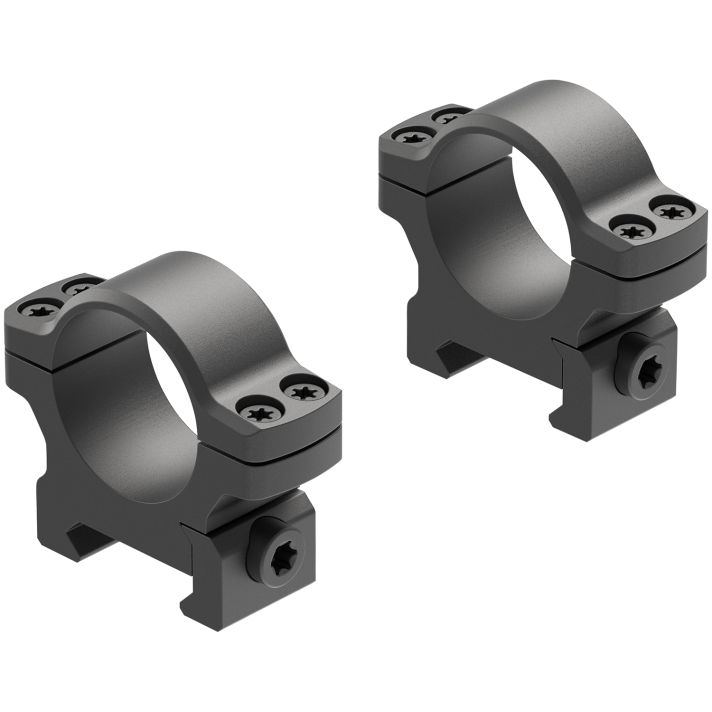 Leupold 175116 BackCountry Cross-SlotMatte Black 1" Low