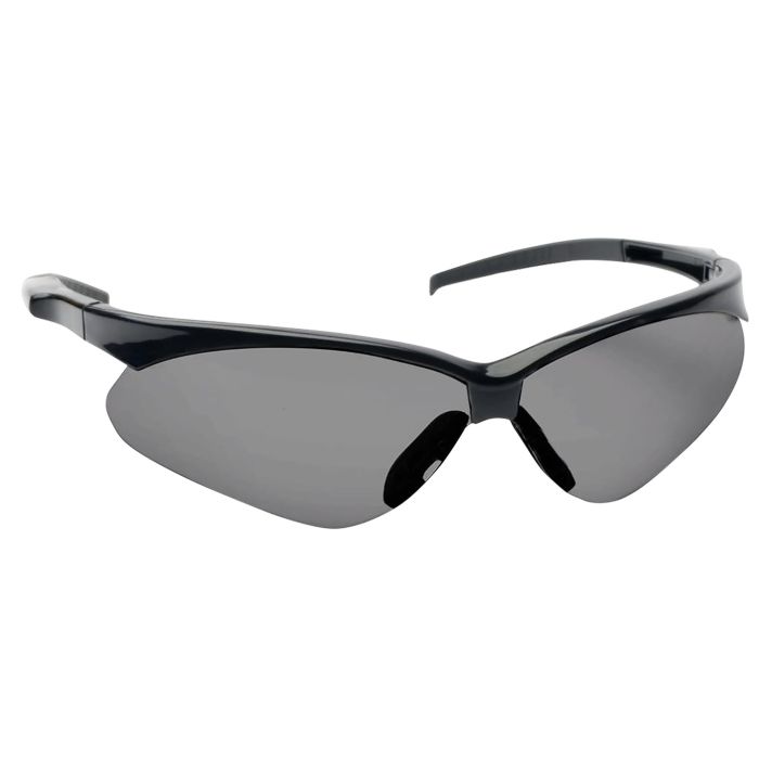Walker's GWPSGLSMK Sport Glasses Crosshair Adult Smoke Gray Lens Polycarbonate Black Frame