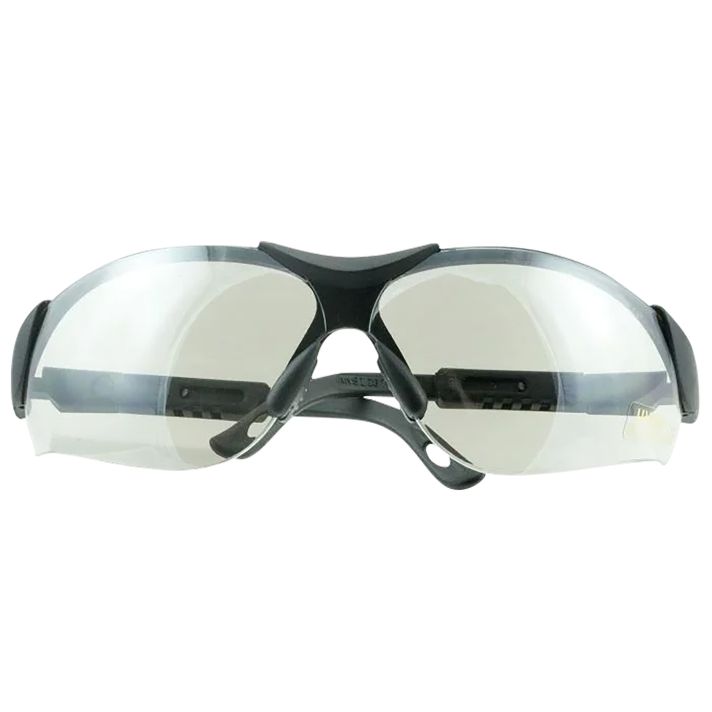 Walker's GWPXSGLCLR Sport Glasses Elite Adult Clear Lens Polycarbonate Black Frame