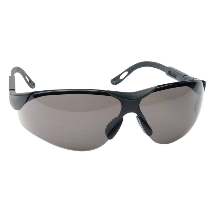 Walker's GWPXSGLICE Sport Glasses Elite Adult Gray Lens Polycarbonate Black Frame