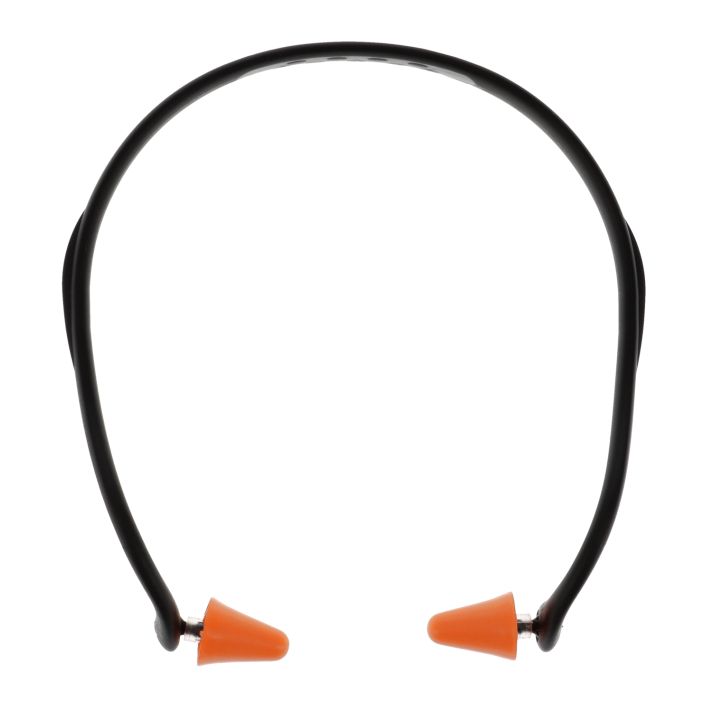 Walker's GWPPLGBND Pro-Tek Ear Plug Band Foam, 25 dB, Behind The Neck Orange/Black Adult