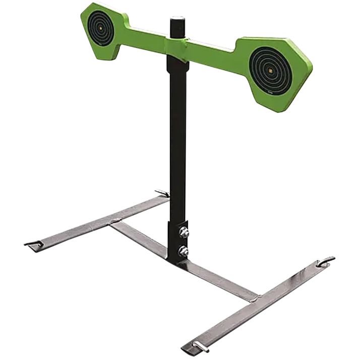 SME SMEHGS Spinning TargetHandgun Steel Black/Green Circle Illustration Impact Enhancement Motion