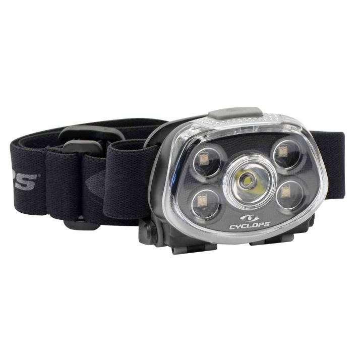 Cyclops CYCHLFXP XP Force15/350 Lumens Red/Green/White Cree LED Bulb Black