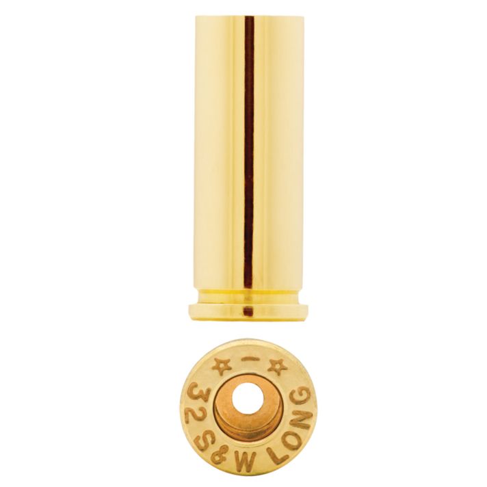 Starline Brass 32SWLEUP100 Unprimed Cases32 S&W Long Handgun Brass 100 Per Bag