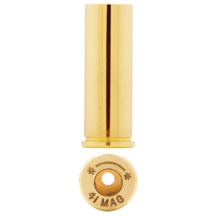 Starline Brass 41MEUP100 Unprimed Cases41 Rem Mag Handgun Brass 100 Per Bag